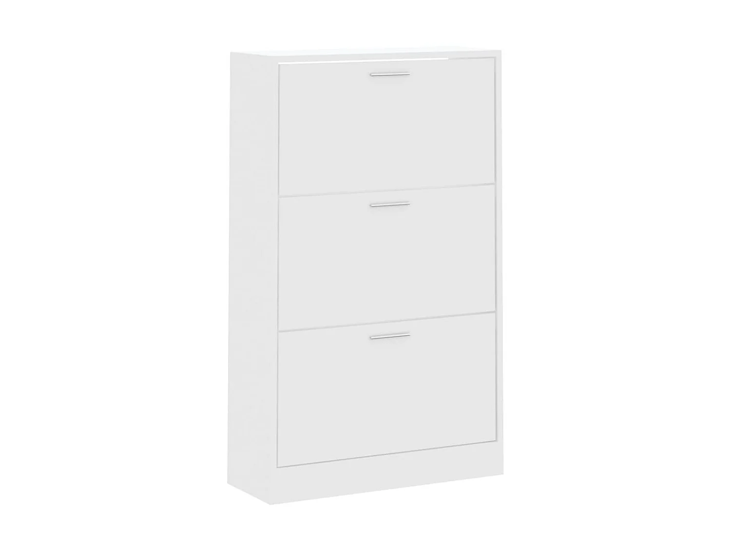 Zapatero Blanco 63x24x103 cm Madera contrachapada