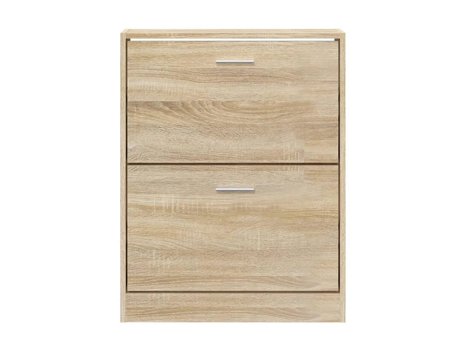 Schoenenkast Eiken 59x17x81 cm Bewerkt hout