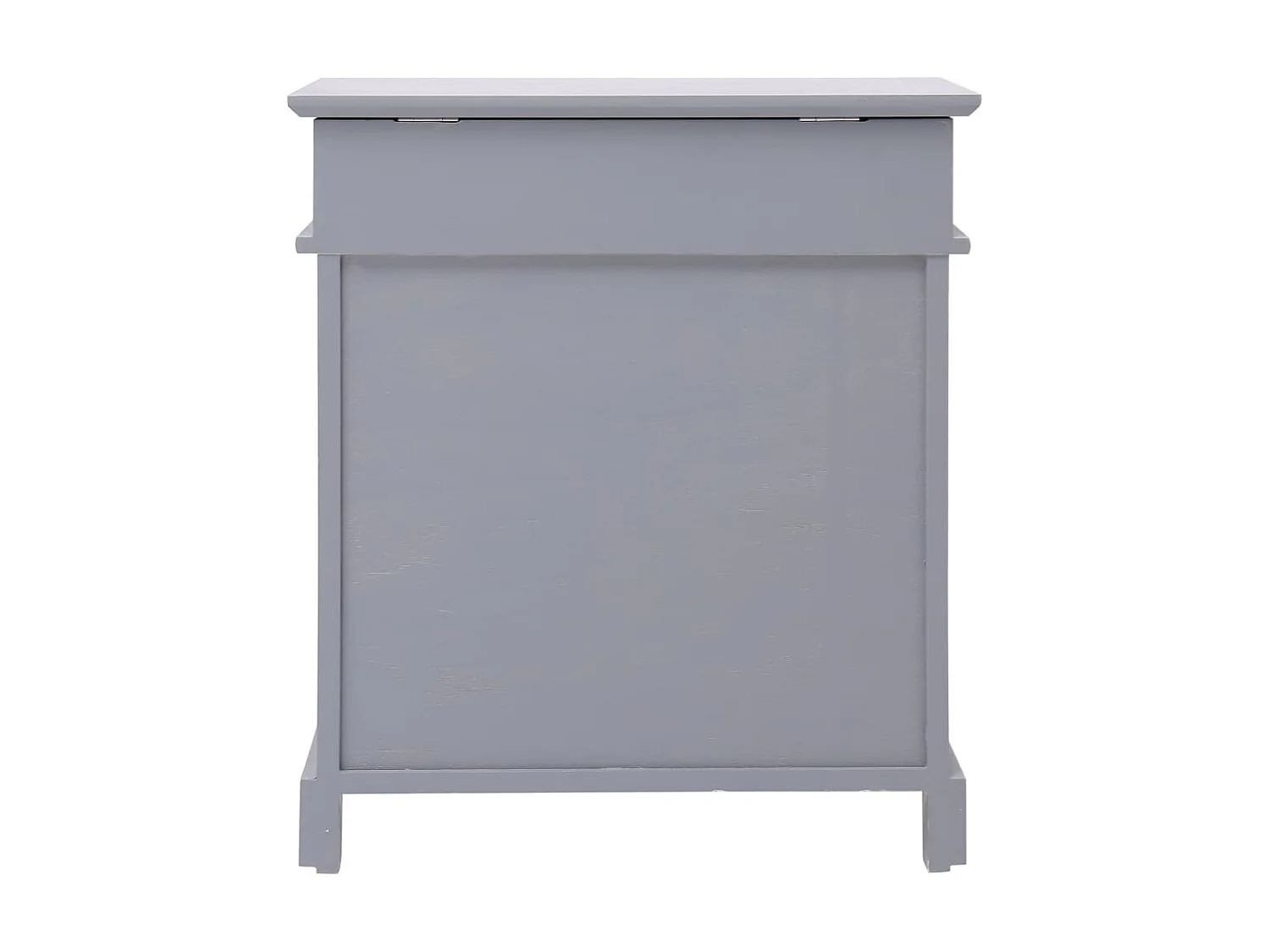Armoire à chaussures Gris 50 x 28 x 58 cm Bois de Paulownia
