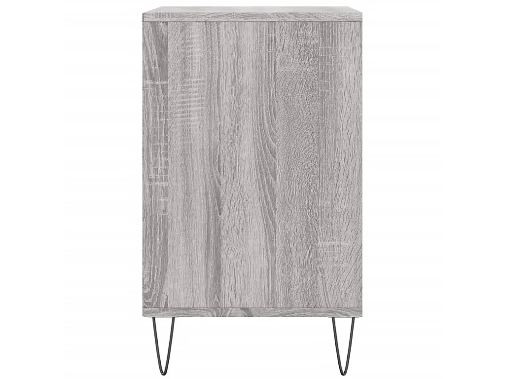 Armoire à chaussures Sonoma gris 102x36x60 cm Bois d'ingénierie