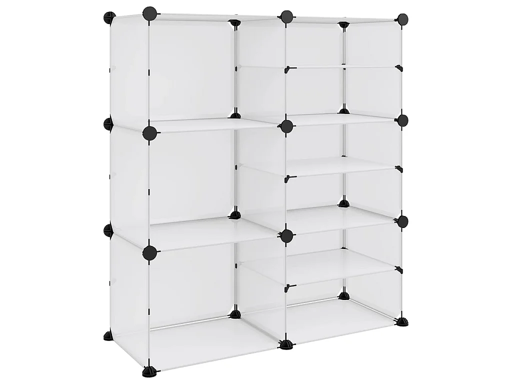 zapatero Transparente 84x31,5x93 cm PP