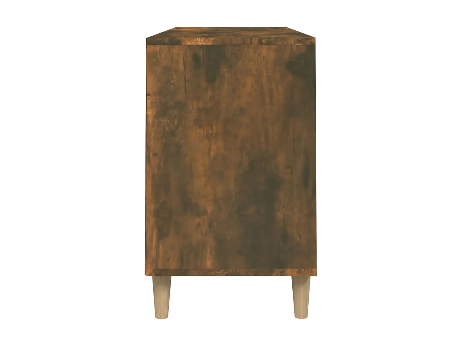 Armoire à chaussures Chêne fumé 102x36x60 cm Bois d'ingénierie