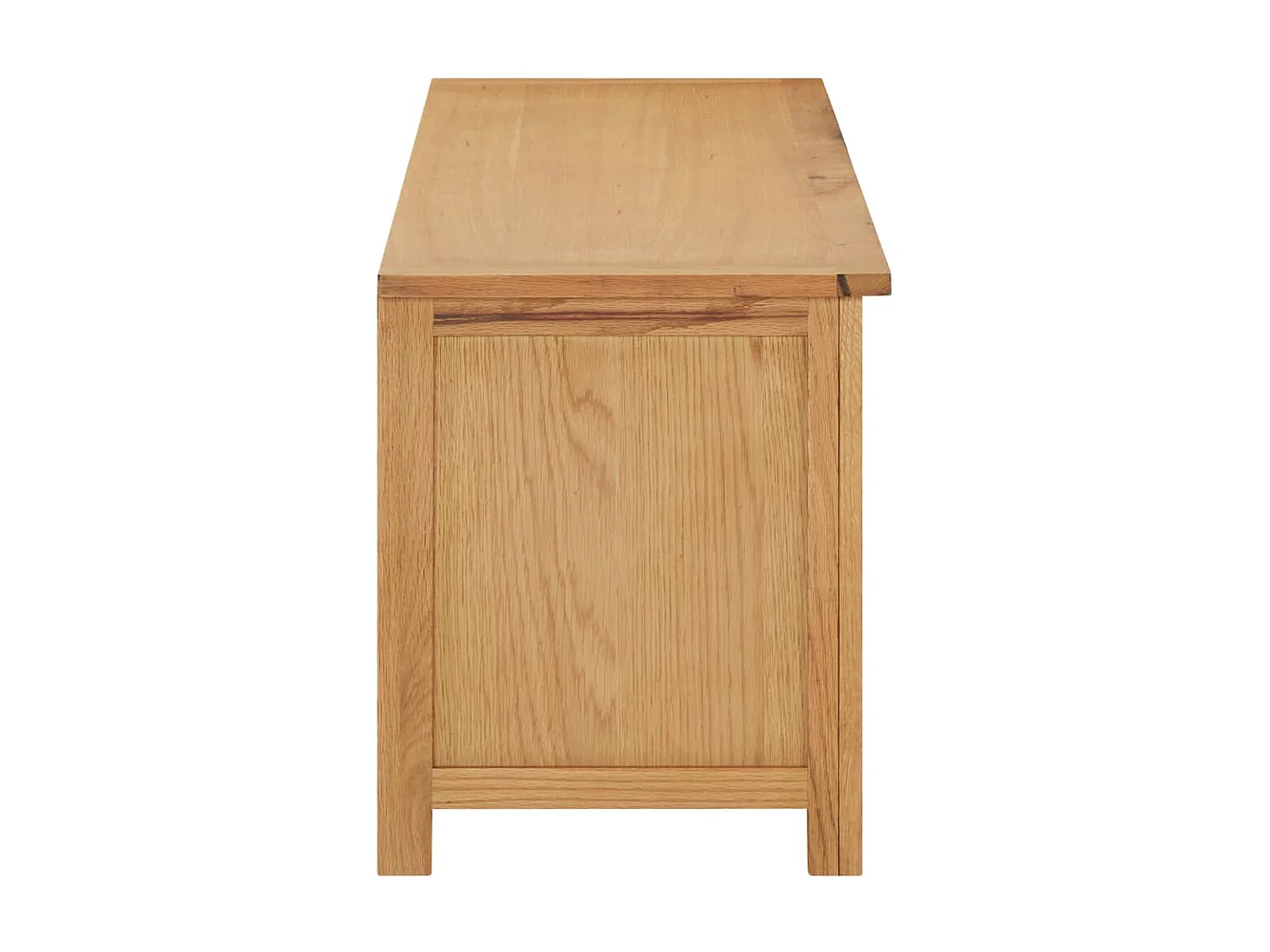 schoenenrek 114x37x45 cm Massief eikenhout