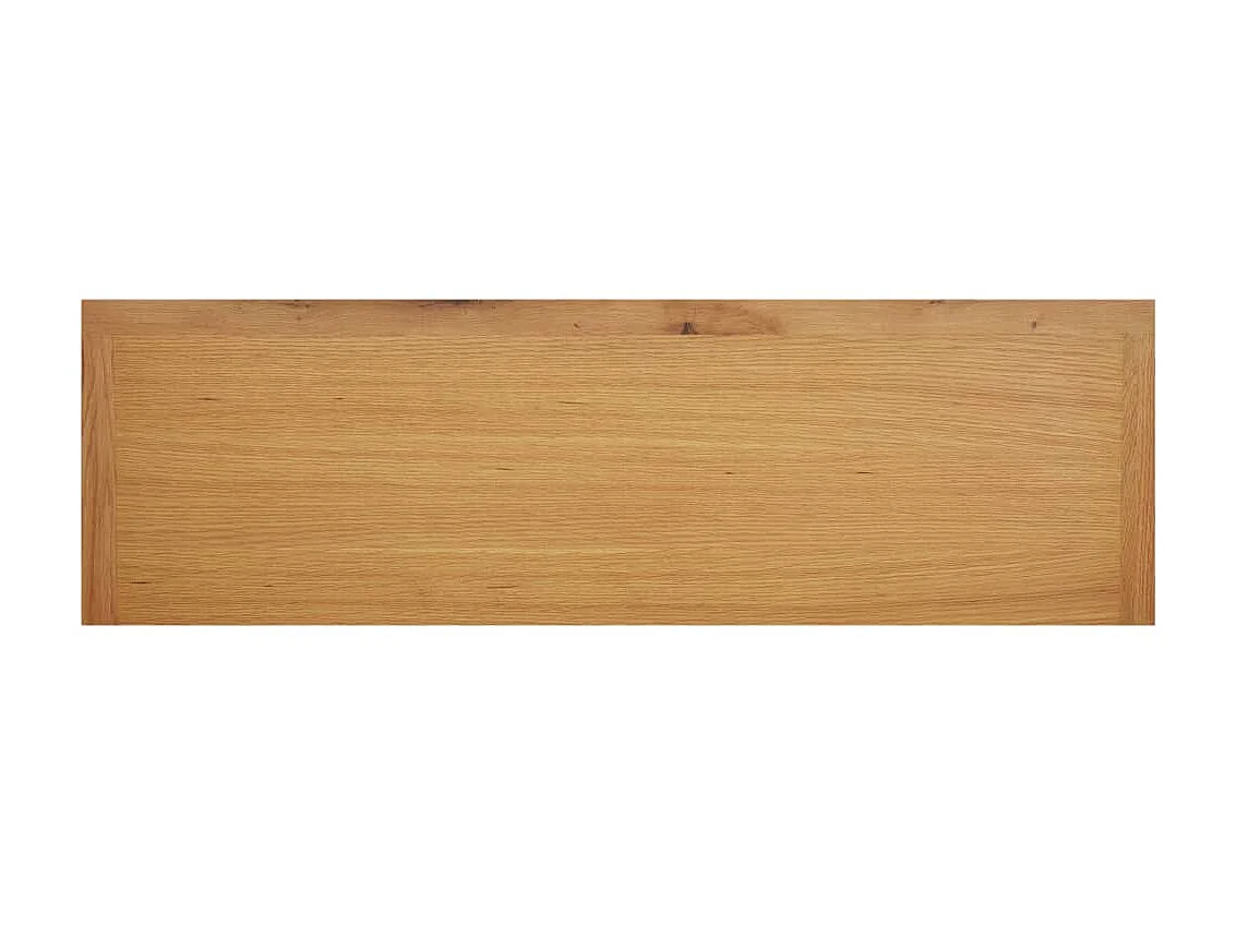 schoenenrek 114x37x45 cm Massief eikenhout