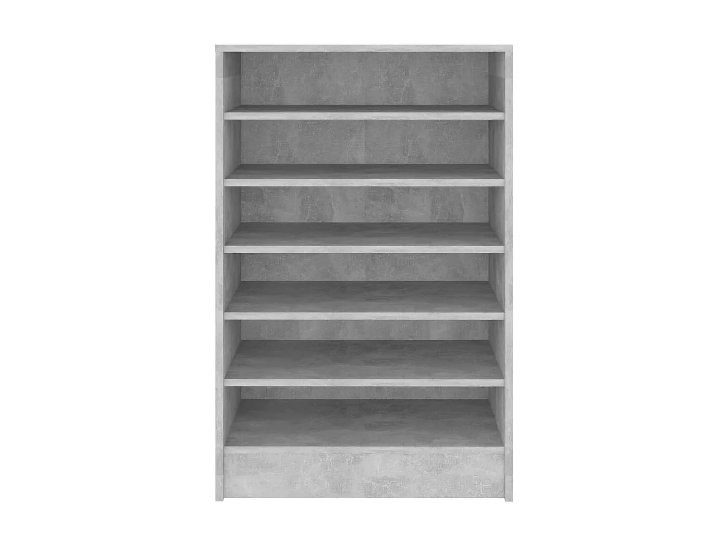 Armoire à chaussures Gris béton 60x35x92 cm Aggloméré