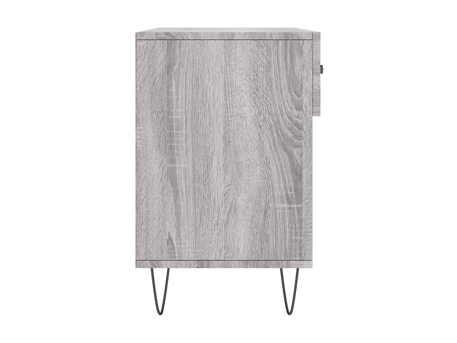 Banc à chaussures sonoma gris 102x35x55 cm bois d'ingénierie