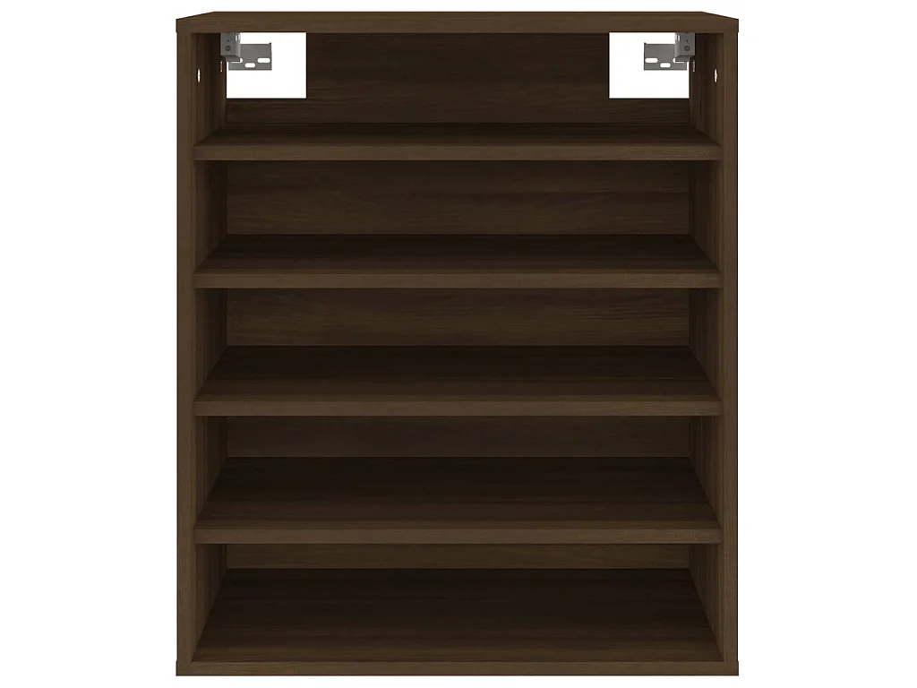 Scarpiera Rovere marrone 60x35x70 cm MDF