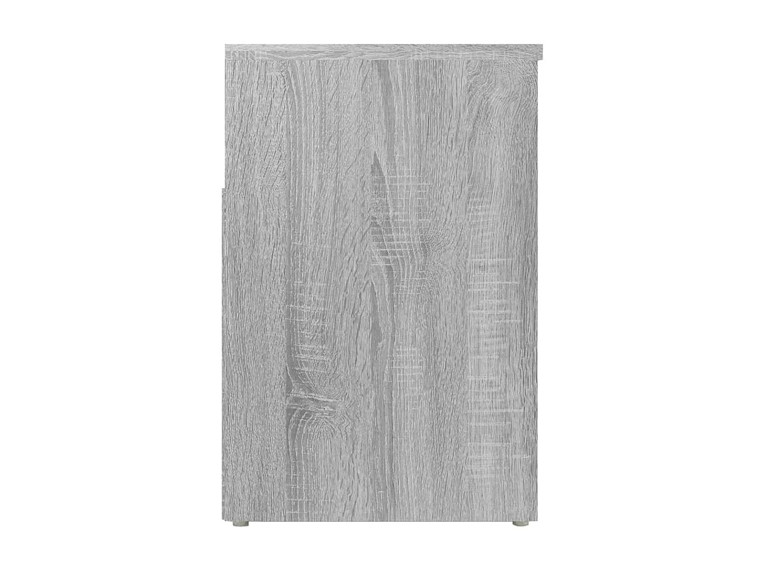 Banco zapatero Sonoma gris 60x30x45 cm Madera contrachapada