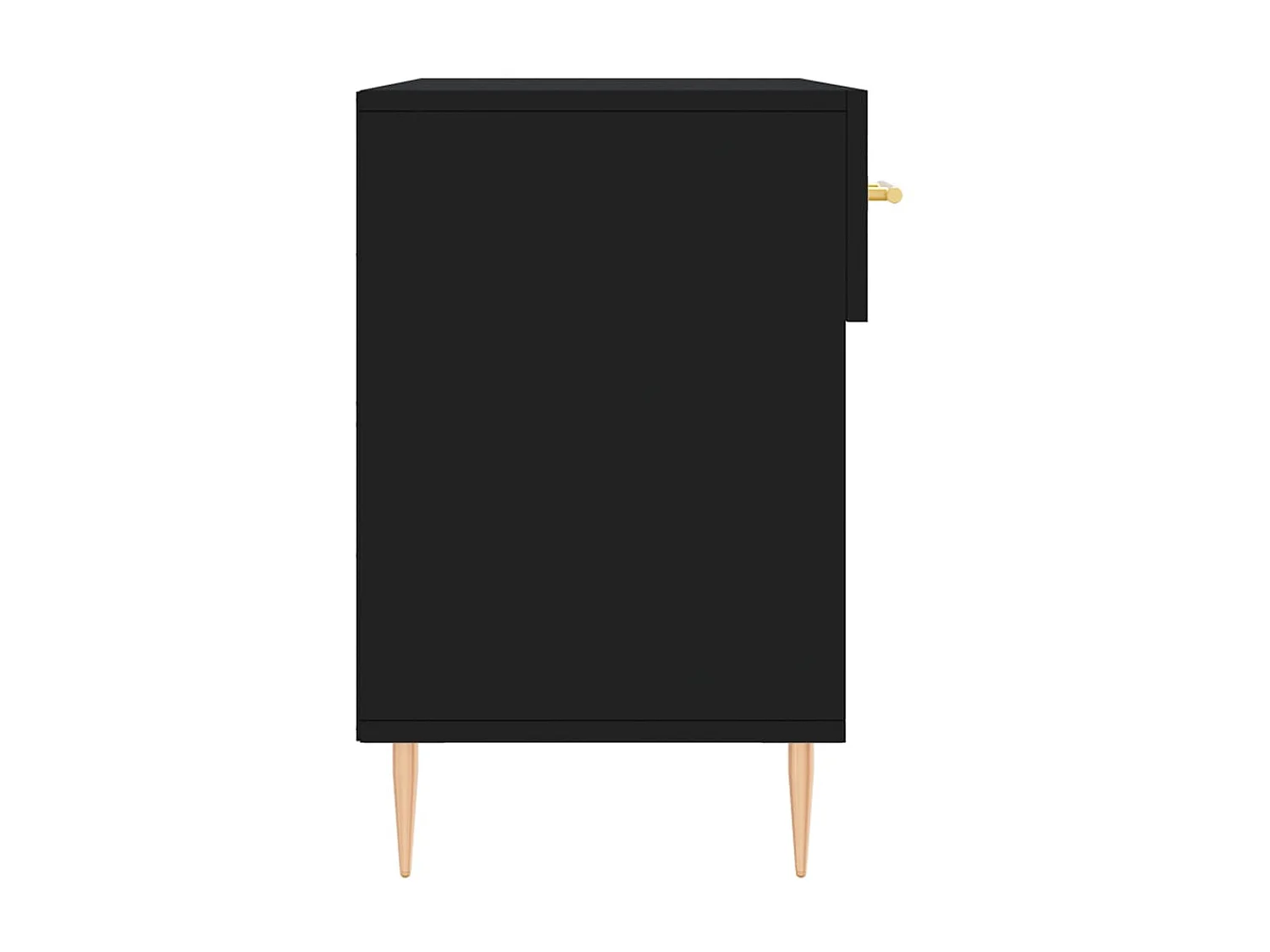 Banc à chaussures noir 102x35x55 cm bois d'ingénierie