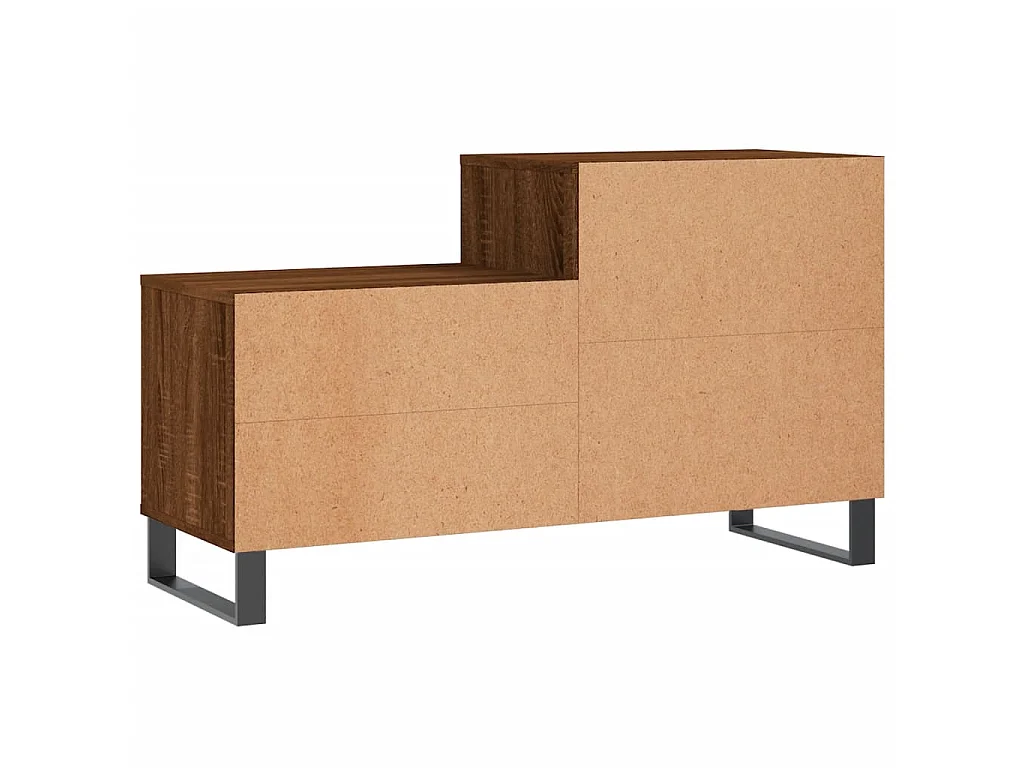 Armoire à chaussures Chêne marron 102x36x60cm Bois d'ingénierie