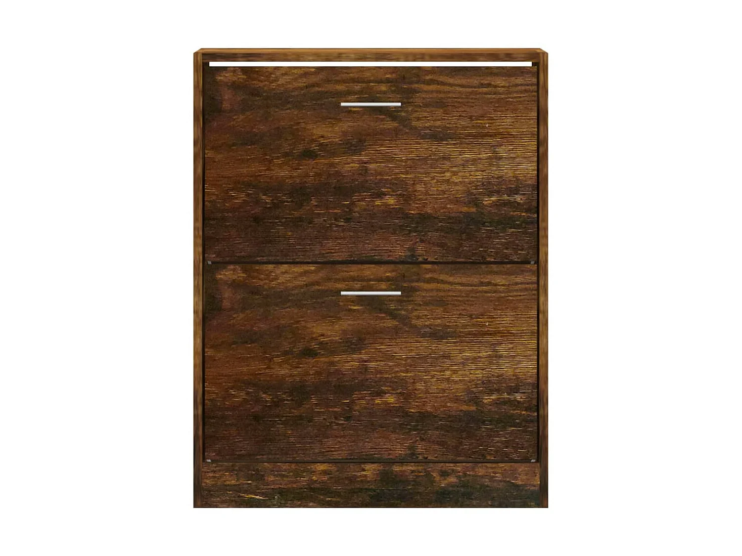 Armoire à chaussures Chêne fumé 63x24x81 cm Bois d'ingénierie