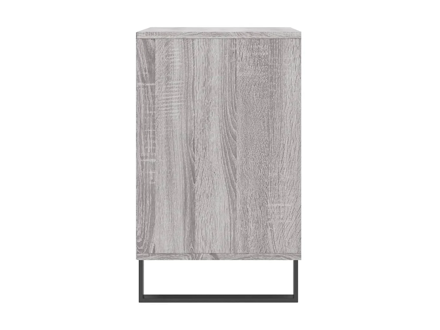 Sapateira Sonoma cinza 102x36x60 cm Madeira trabalhada