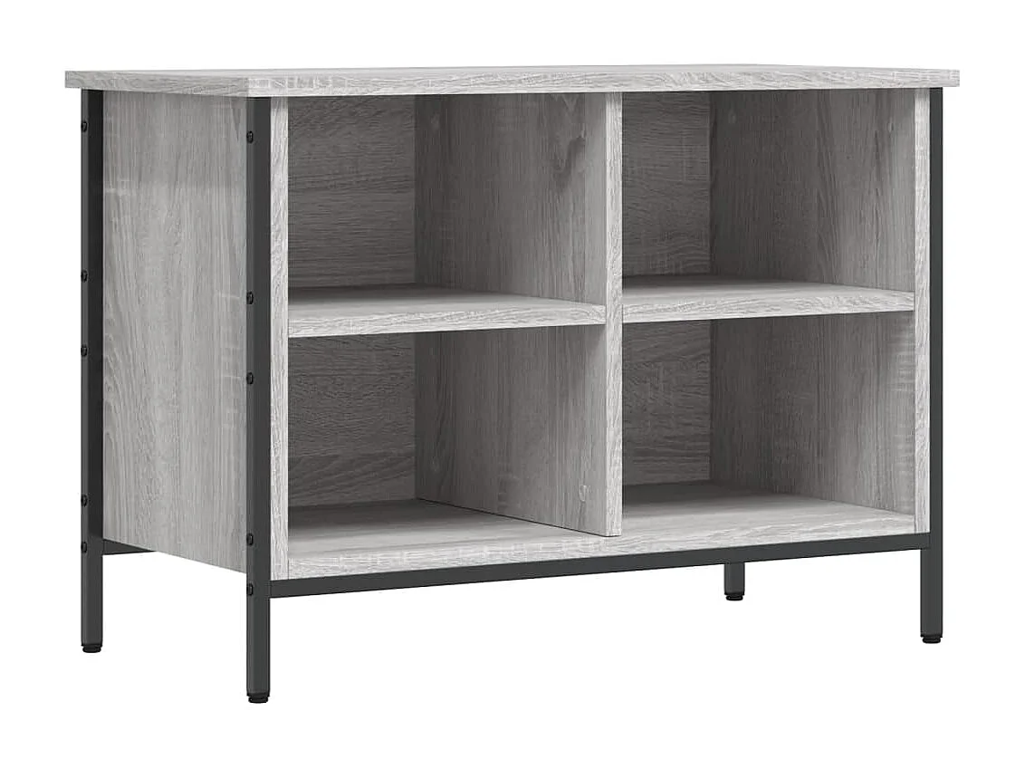 Armoire à chaussures sonoma gris 69x35x50 cm bois d'ingénierie