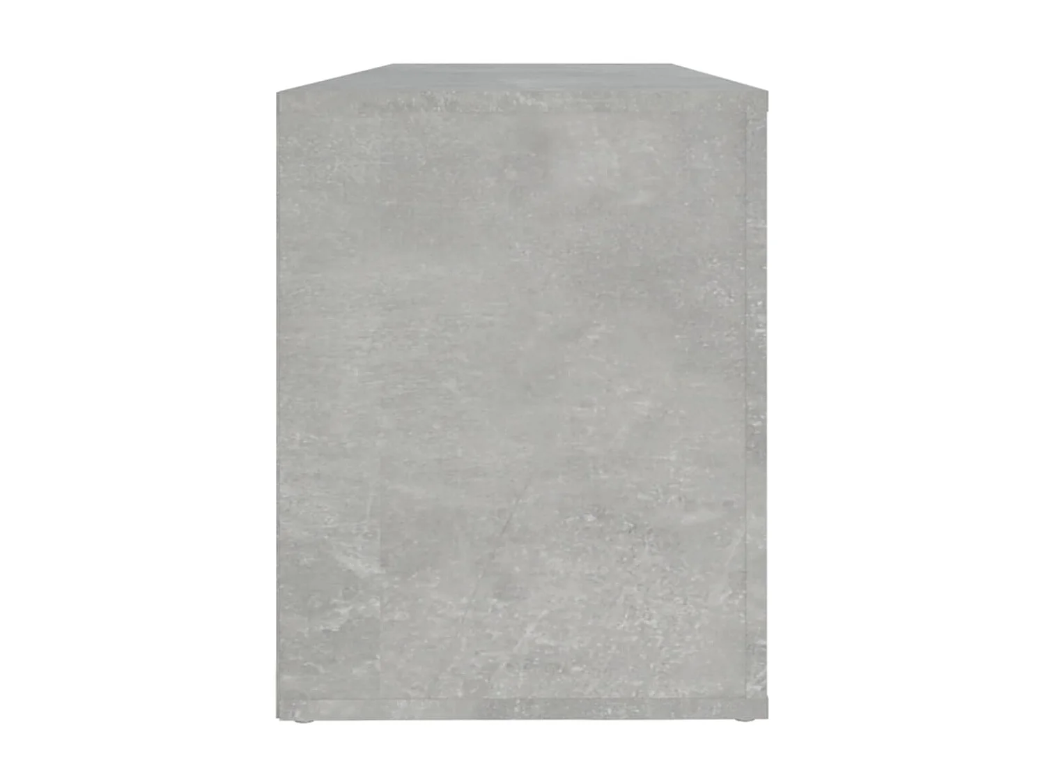 Armoire à chaussures Gris béton 100x35x45 cm Bois d'ingénierie