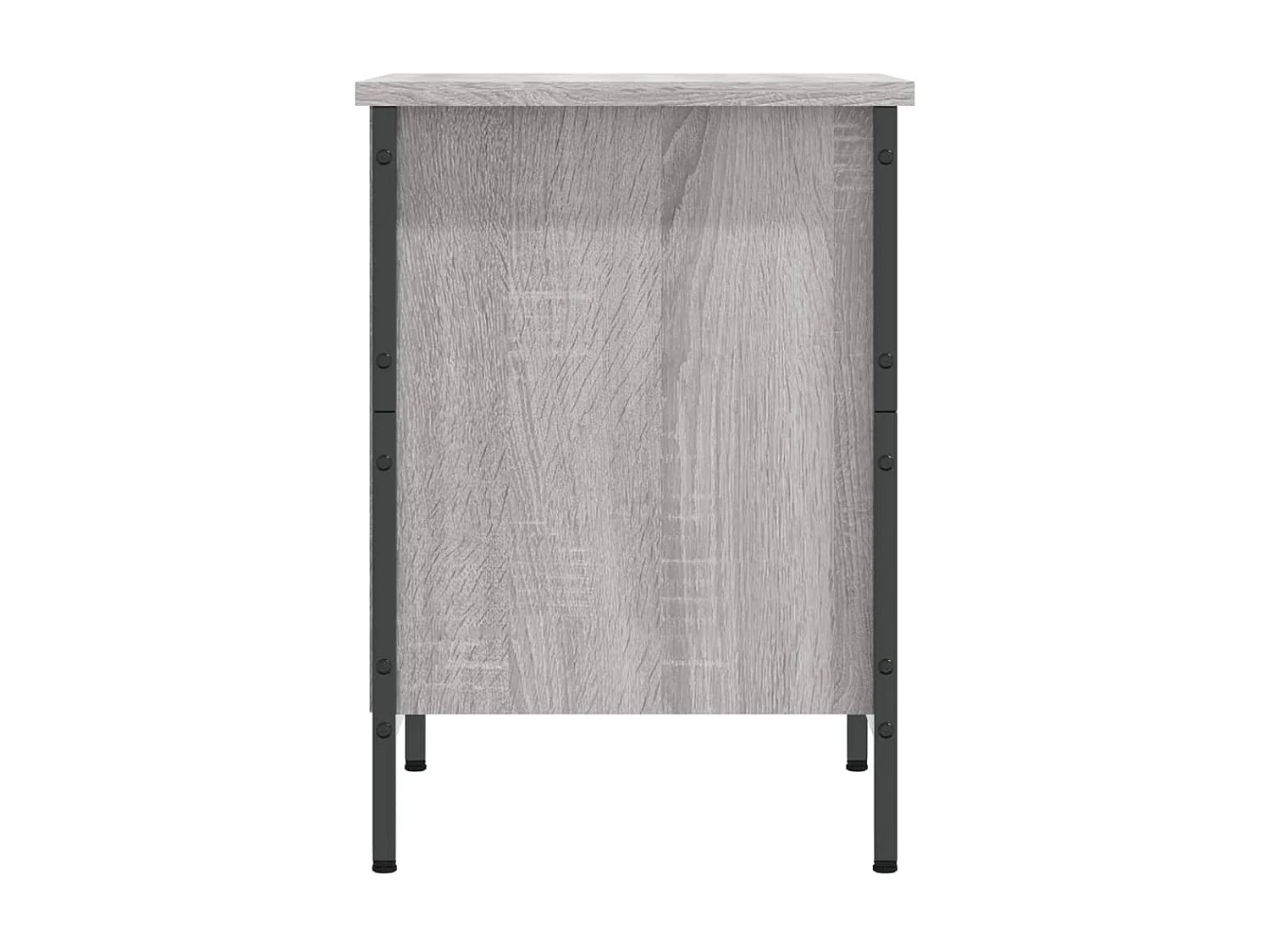 Armoire à chaussures sonoma gris 38x35x50 cm bois d'ingénierie
