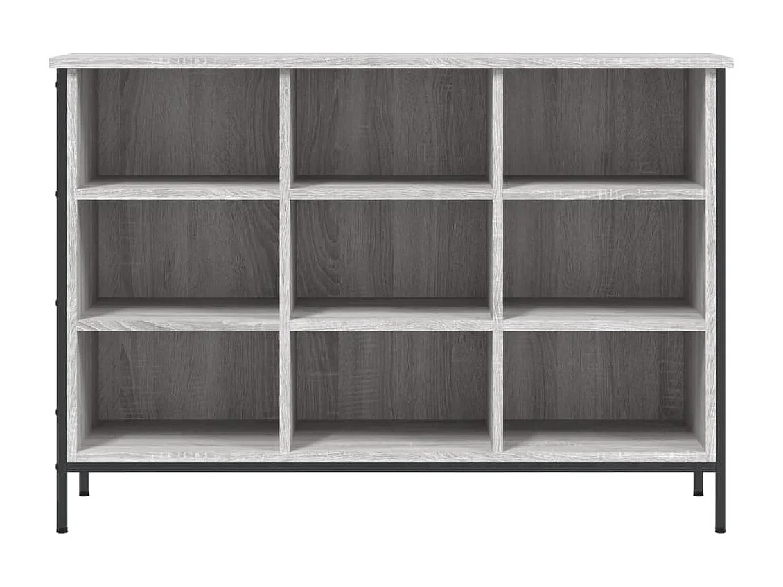 Armoire à chaussures sonoma gris 100x35x70 cm bois d'ingénierie