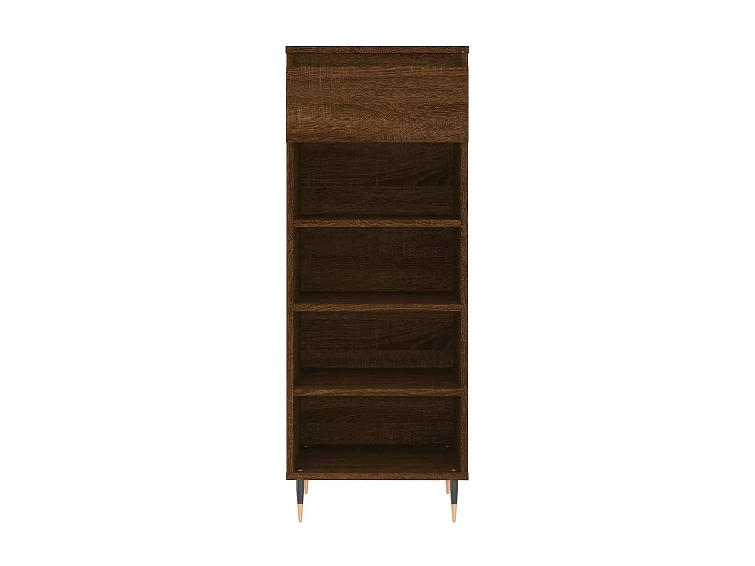 Armoire à chaussures Chêne marron 40x36x105cm Bois d'ingénierie
