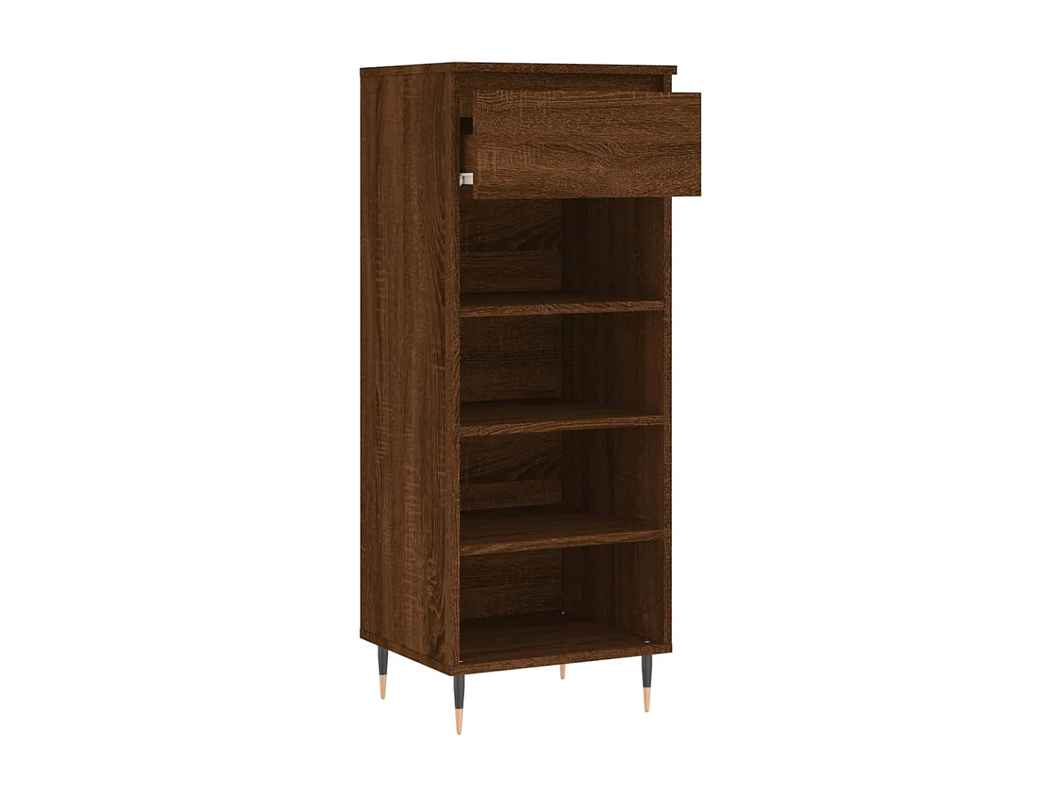 Armoire à chaussures Chêne marron 40x36x105cm Bois d'ingénierie