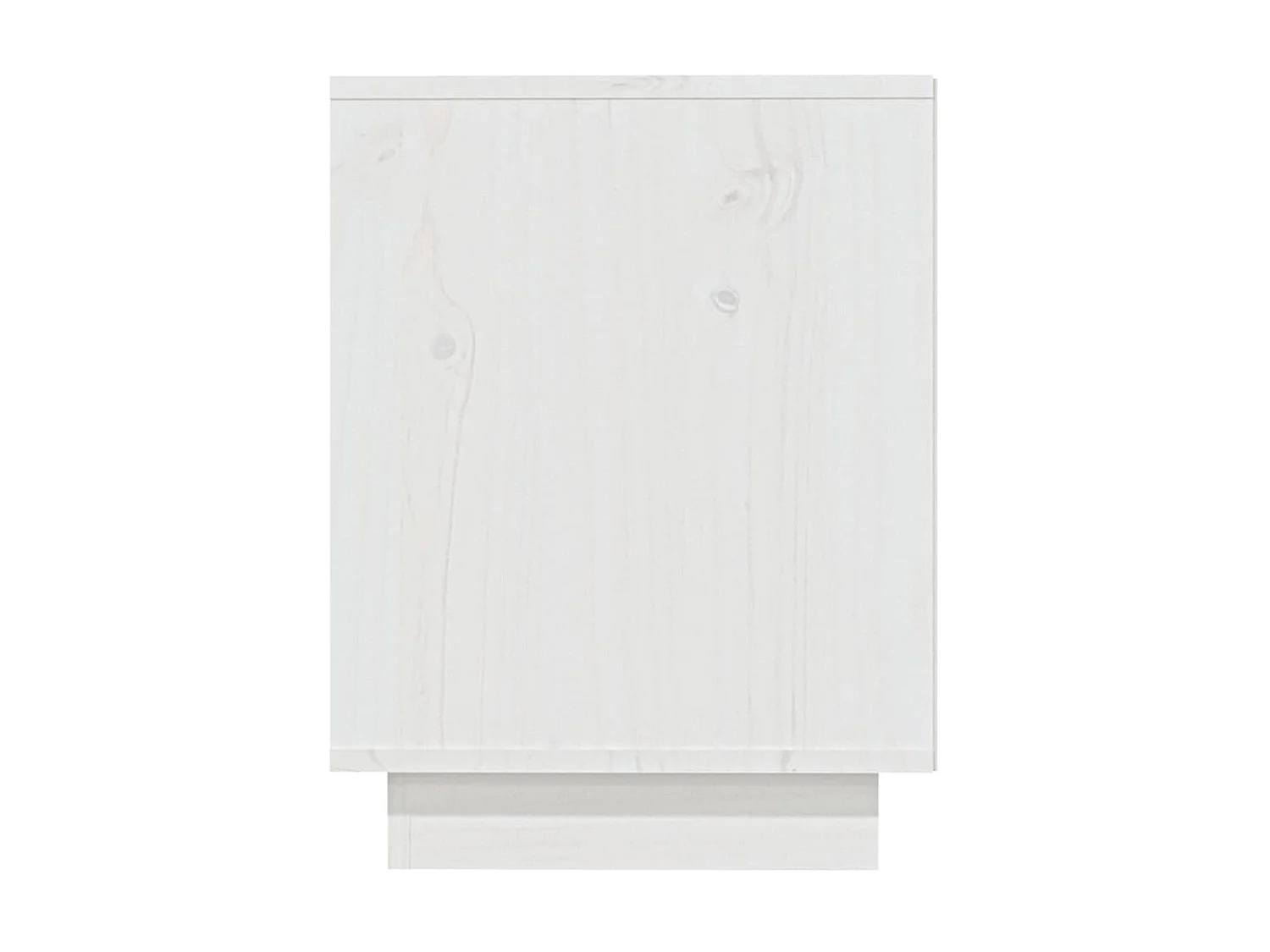 Armoire à chaussures Blanc 110x34x45 cm Bois de pin massif