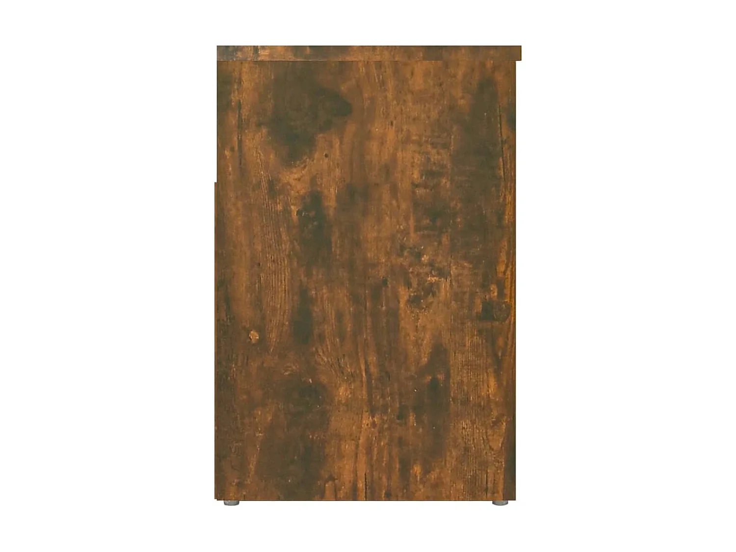 Banc à chaussures Chêne fumé 60x30x45 cm Bois d'ingénierie