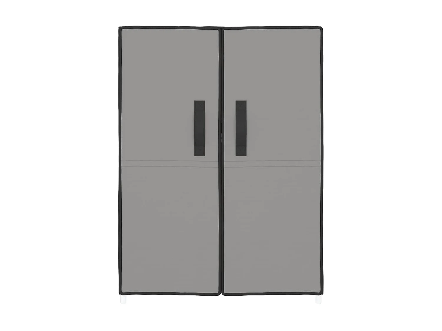 Sapateira Cinza 60x28x90 cm Tecido