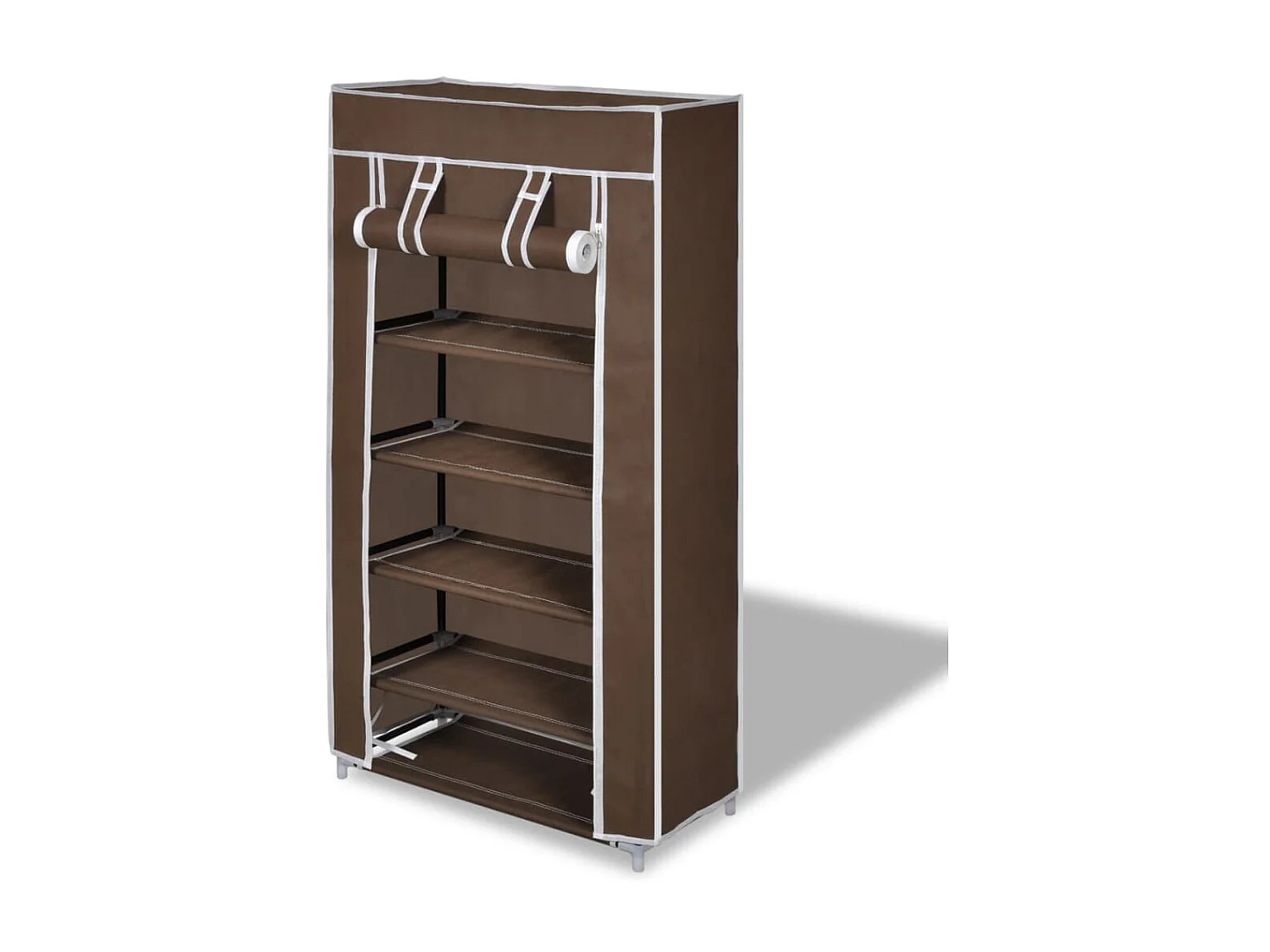 Ripiani scarpiera 58 x 28 x 106 cm marrone