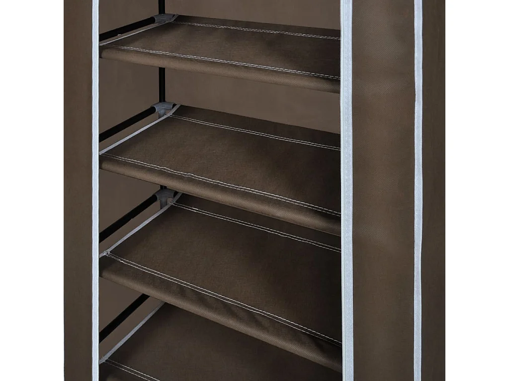 Ripiani scarpiera 58 x 28 x 106 cm marrone