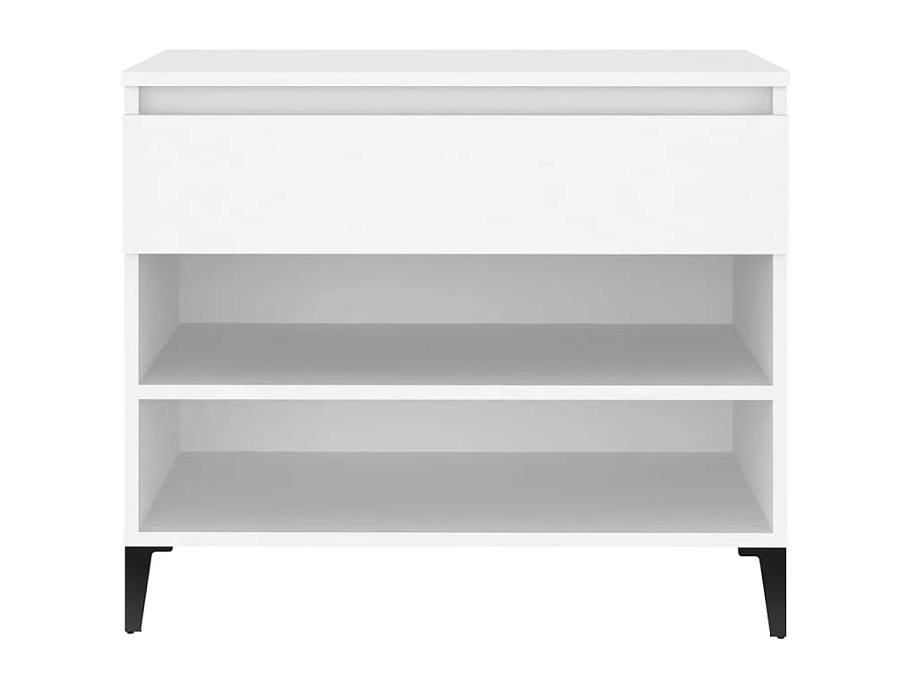 Zapatero Blanco 70x36x60 cm Madera contrachapada