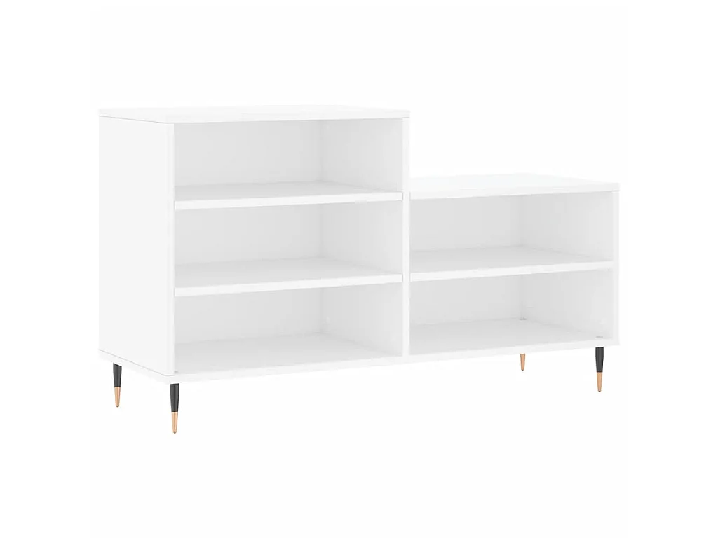 Zapatero Blanco 102x36x60 cm Madera contrachapada