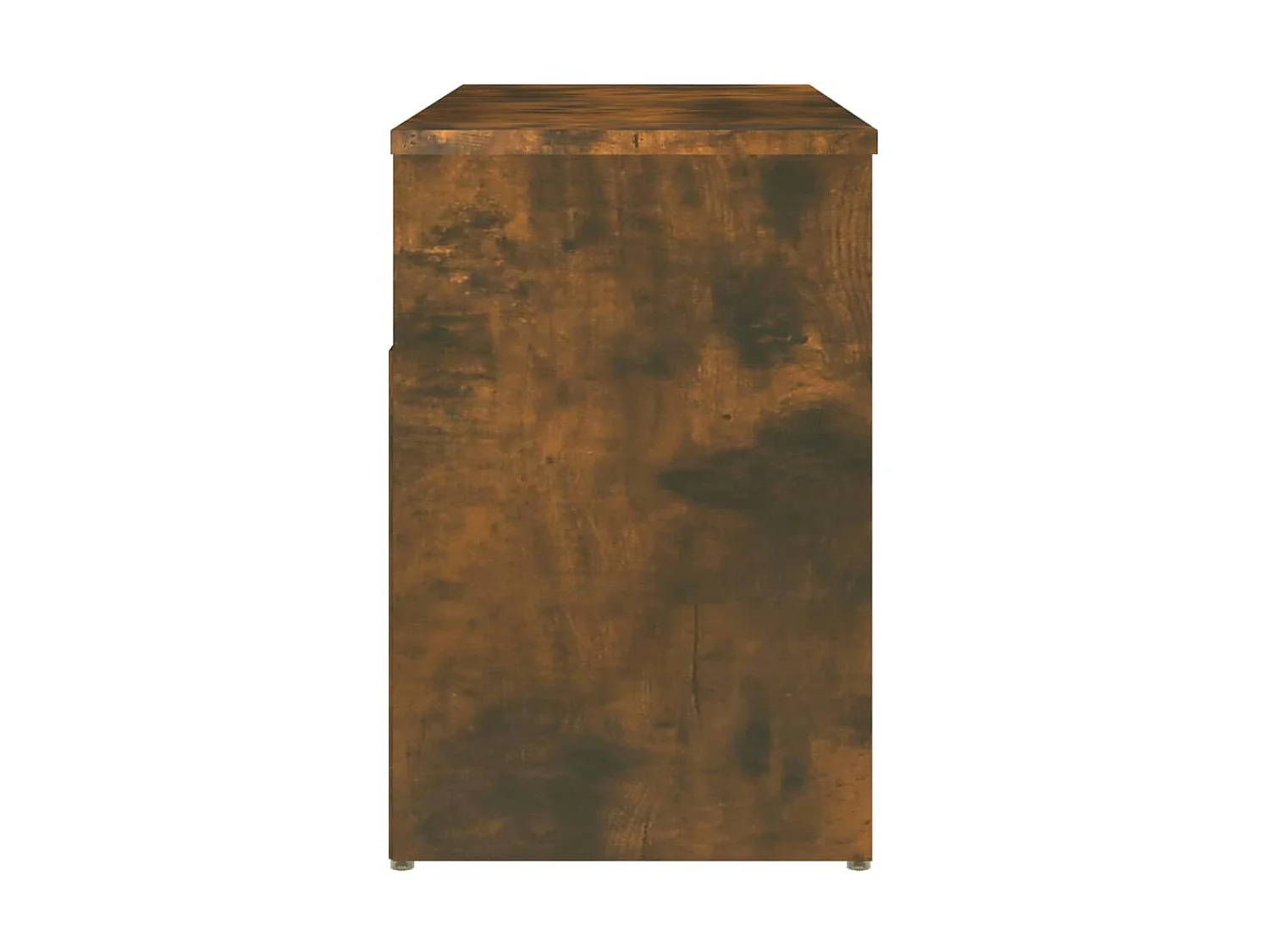 Panca per scarpe Rovere affumicato 80x30x45 cm MDF