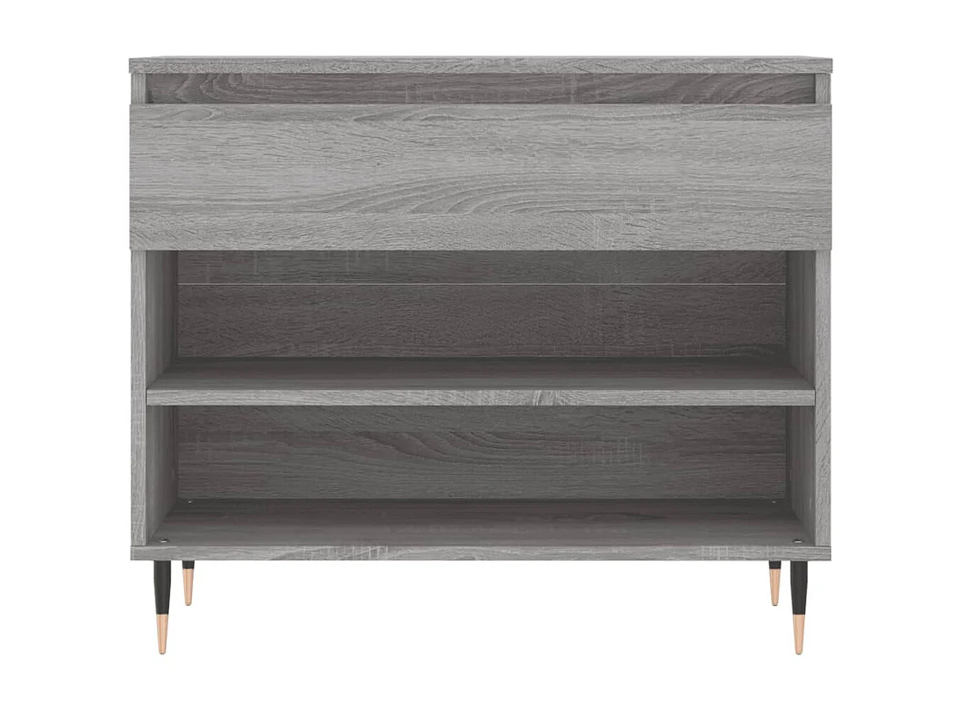 Armoire à chaussures Sonoma gris 70x36x60 cm Bois d'ingénierie