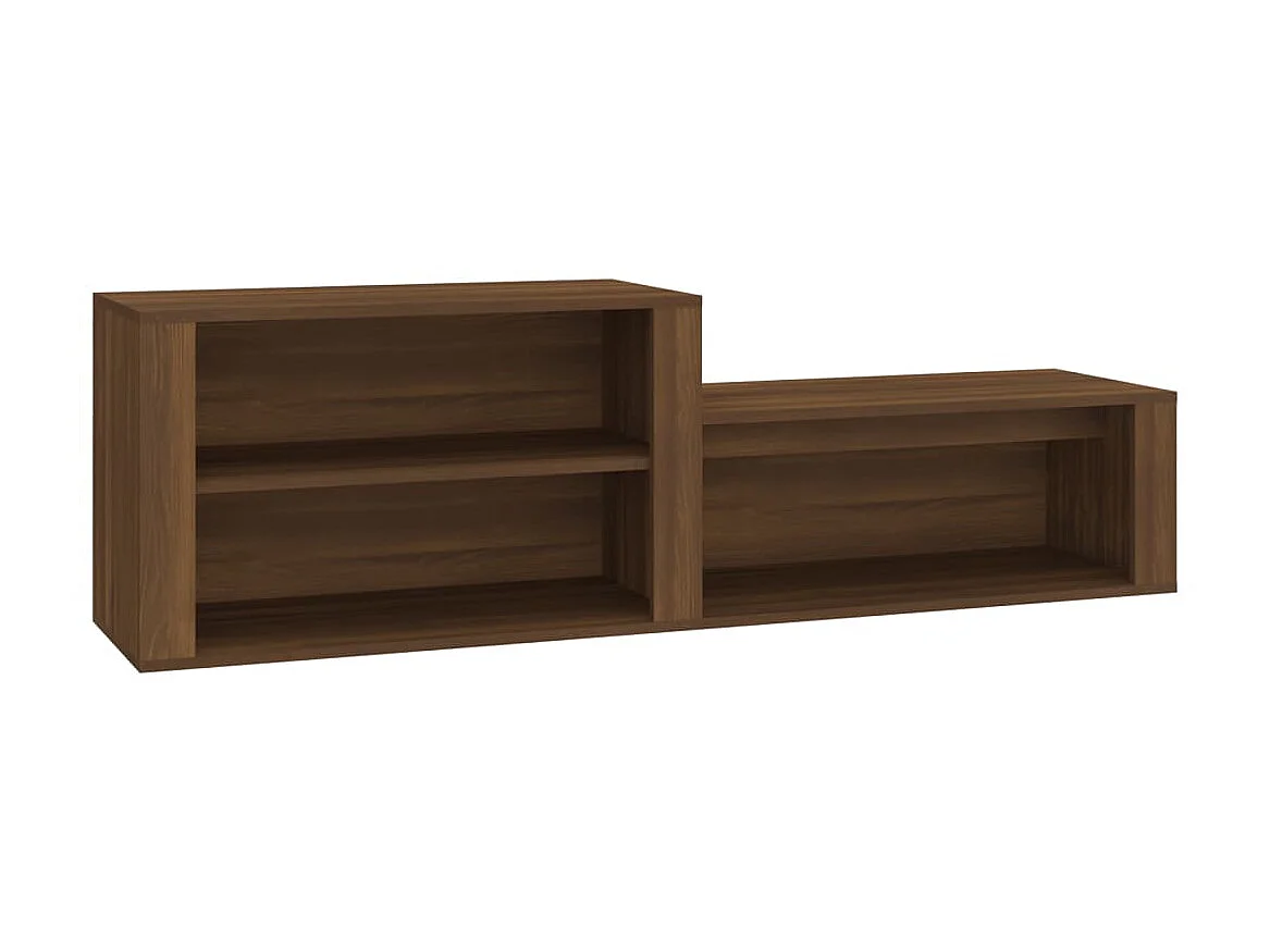 Armoire à chaussures Chêne marron 150x35x45cm Bois d'ingénierie