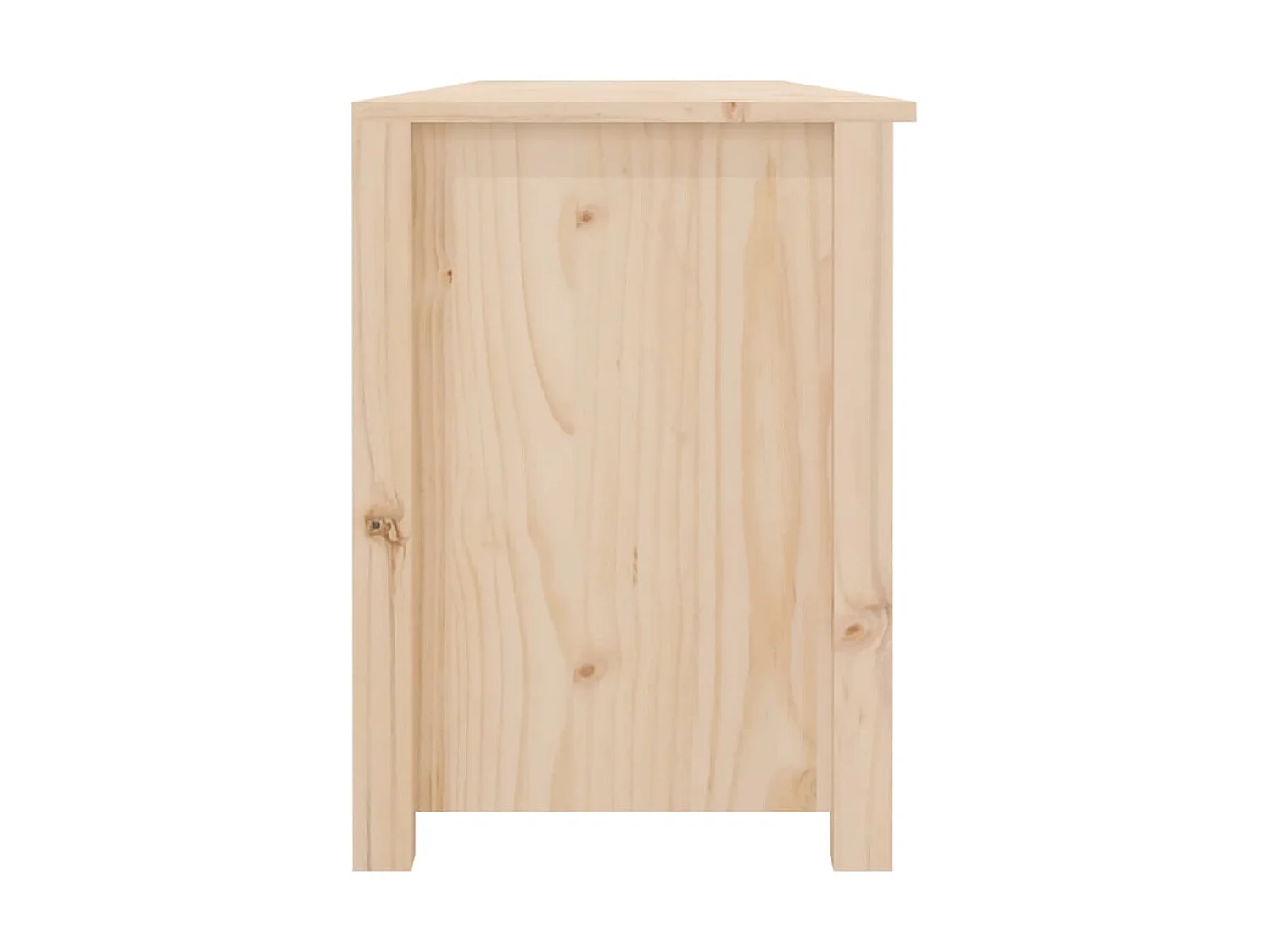 Banc à chaussures 160x36,5x50 cm Bois de pin massif