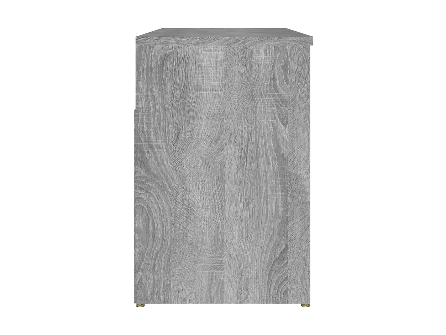 Banco de sapatos Sonoma cinza 105x30x45 cm Madeira trabalhada