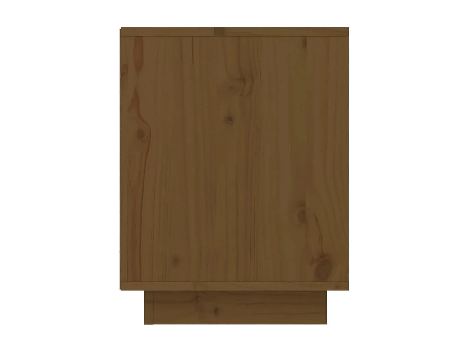 Armoire à chaussures Marron miel 60x34x45 cm Bois de pin massif