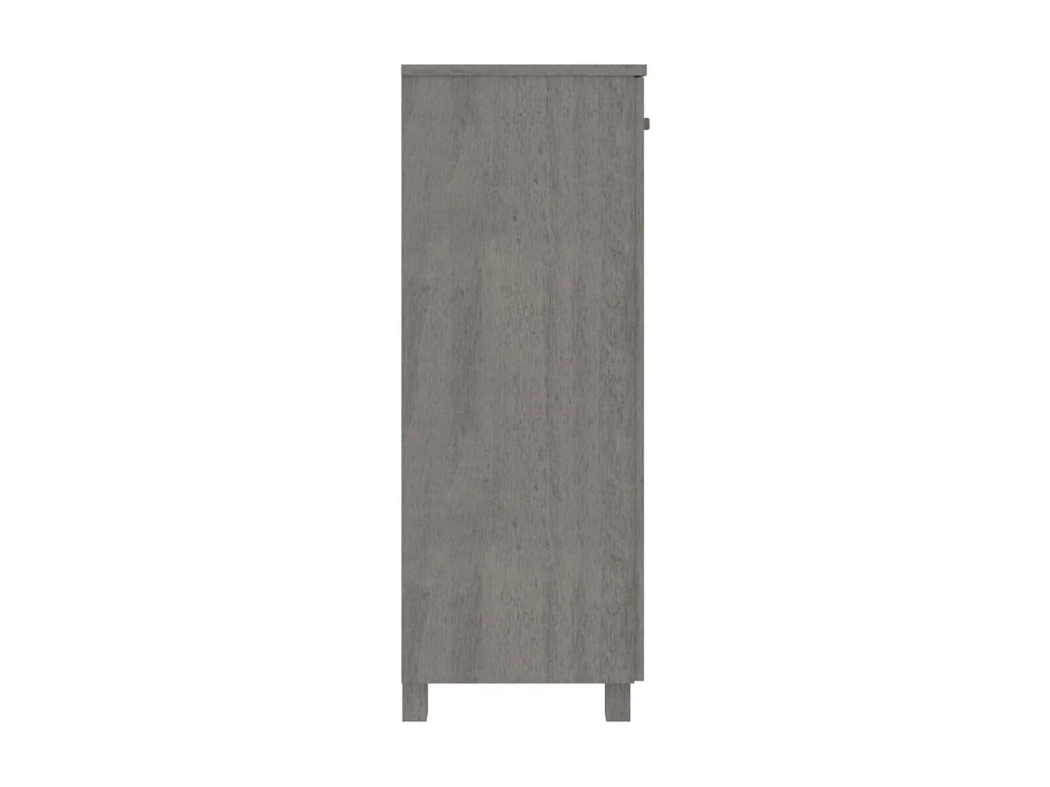 Scarpiera HAMAR Grigio chiaro 85x40x108 cm Pino massiccio