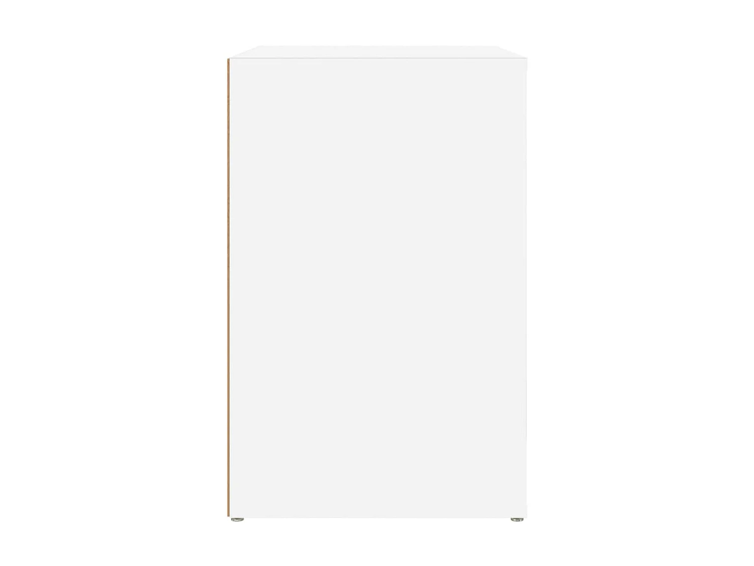 Scarpiera Bianca 130x35x54 cm MDF