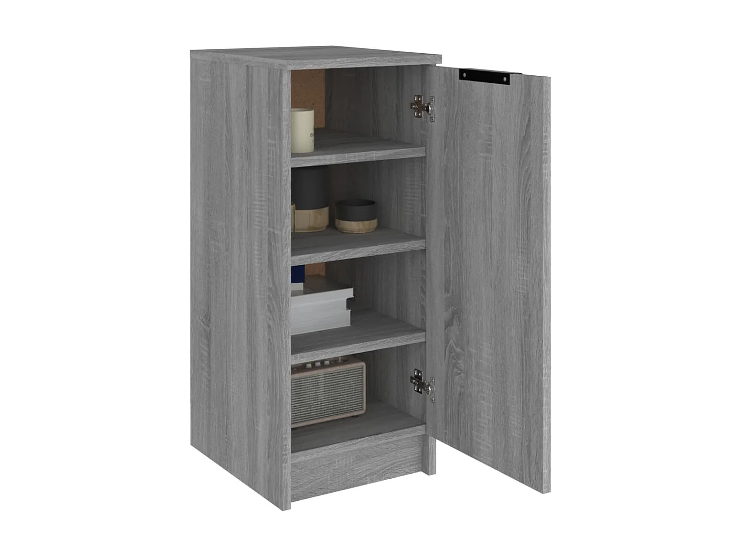 Meuble à chaussures Sonoma gris 30x35x70 cm Bois d'ingénierie