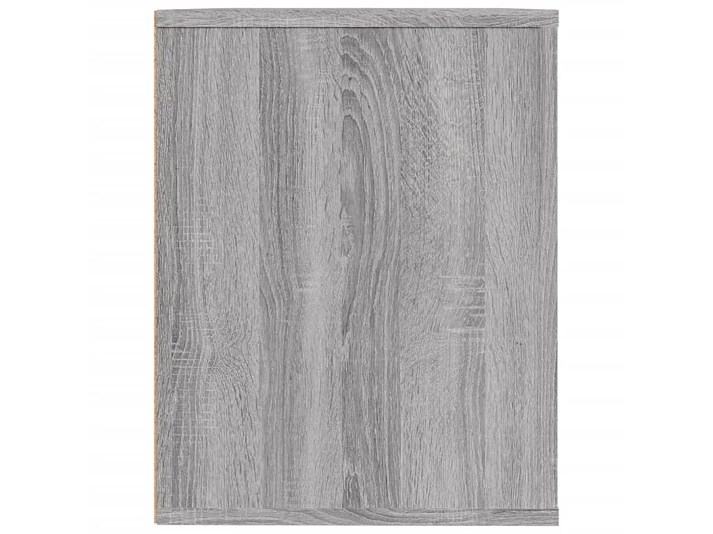 étagère à chaussures Sonoma gris 75x35x45 cm Bois d'ingénierie