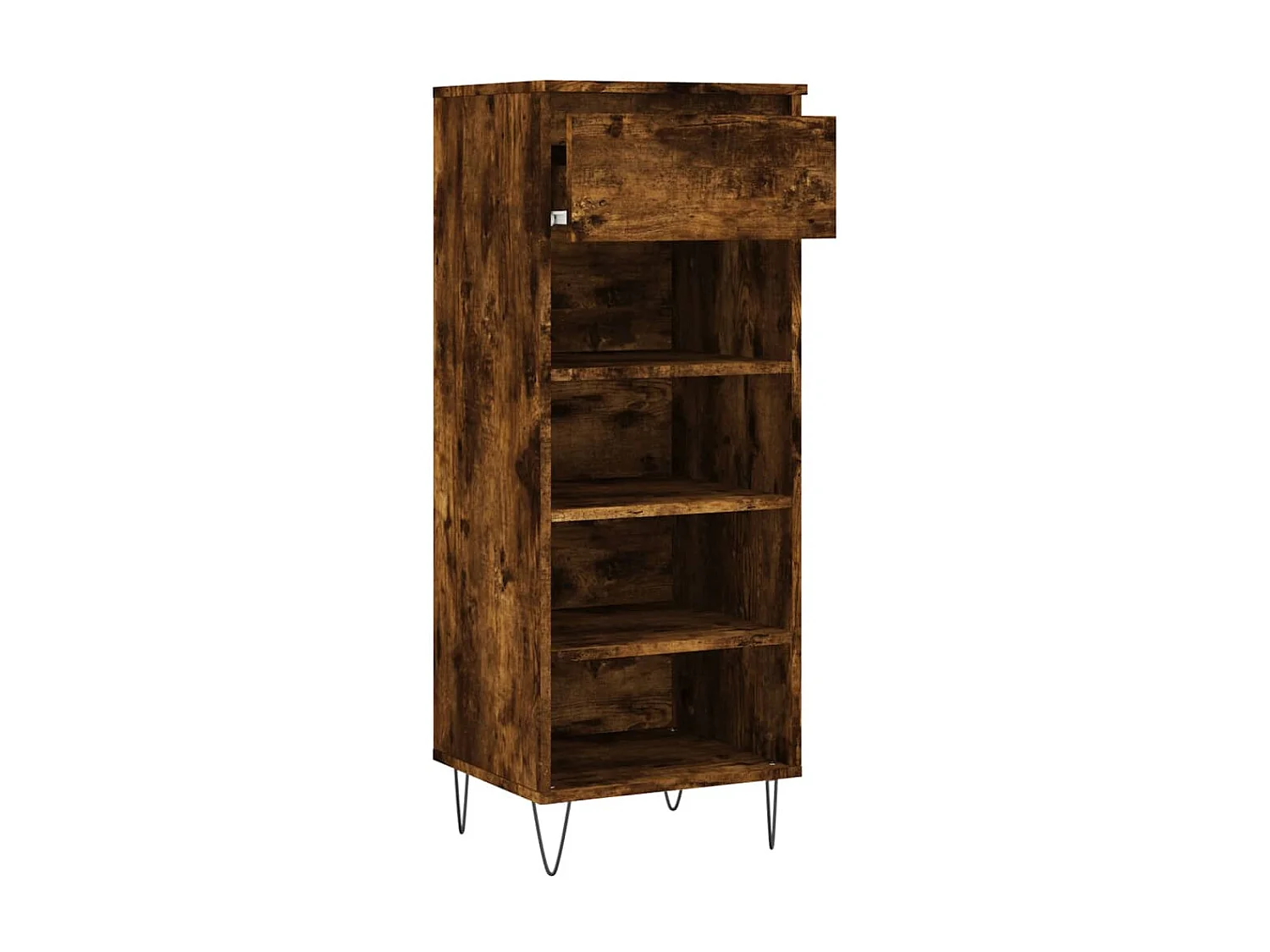 Sapateira Carvalho fumado 40x36x105 cm Madeira artificial