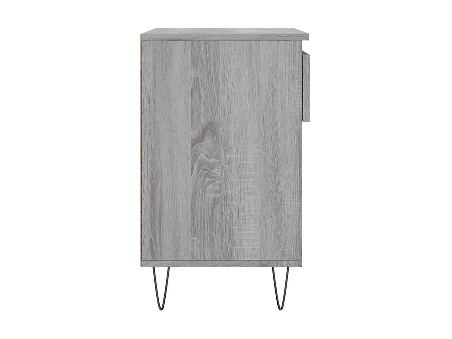 Sapateira Sonoma cinza 70x36x60 cm Madeira trabalhada