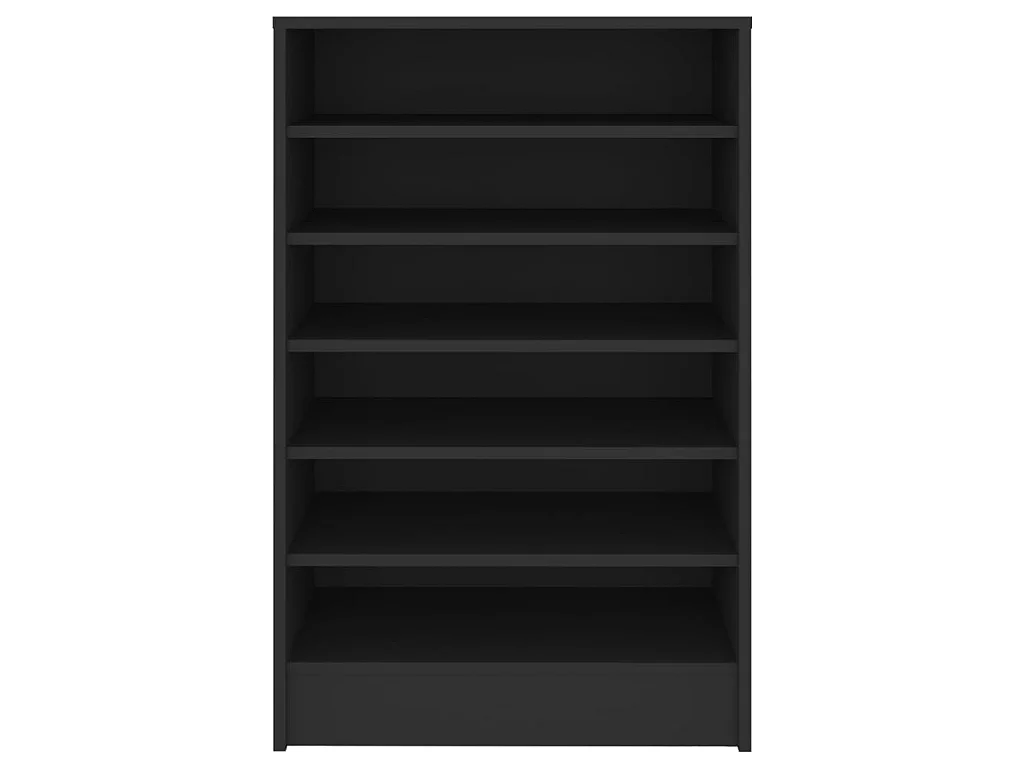 Schoenenkast Zwart 60x35x92 cm Spaanplaat