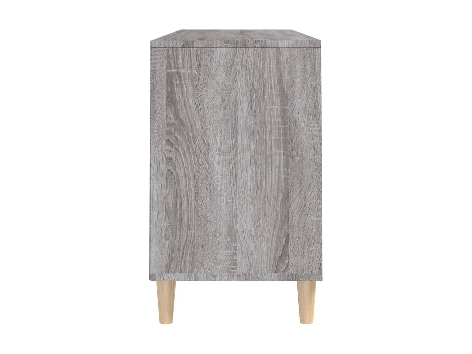 Armoire à chaussures Sonoma gris 102x36x60 cm Bois d'ingénierie