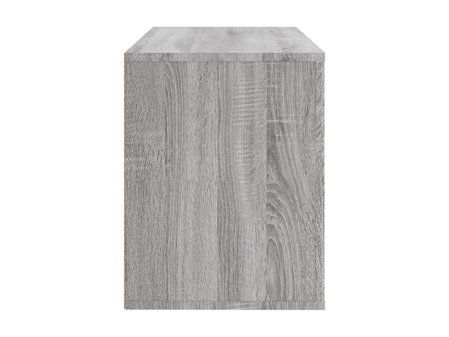 Scarpiera Sonoma grigia 80x35x45 cm MDF