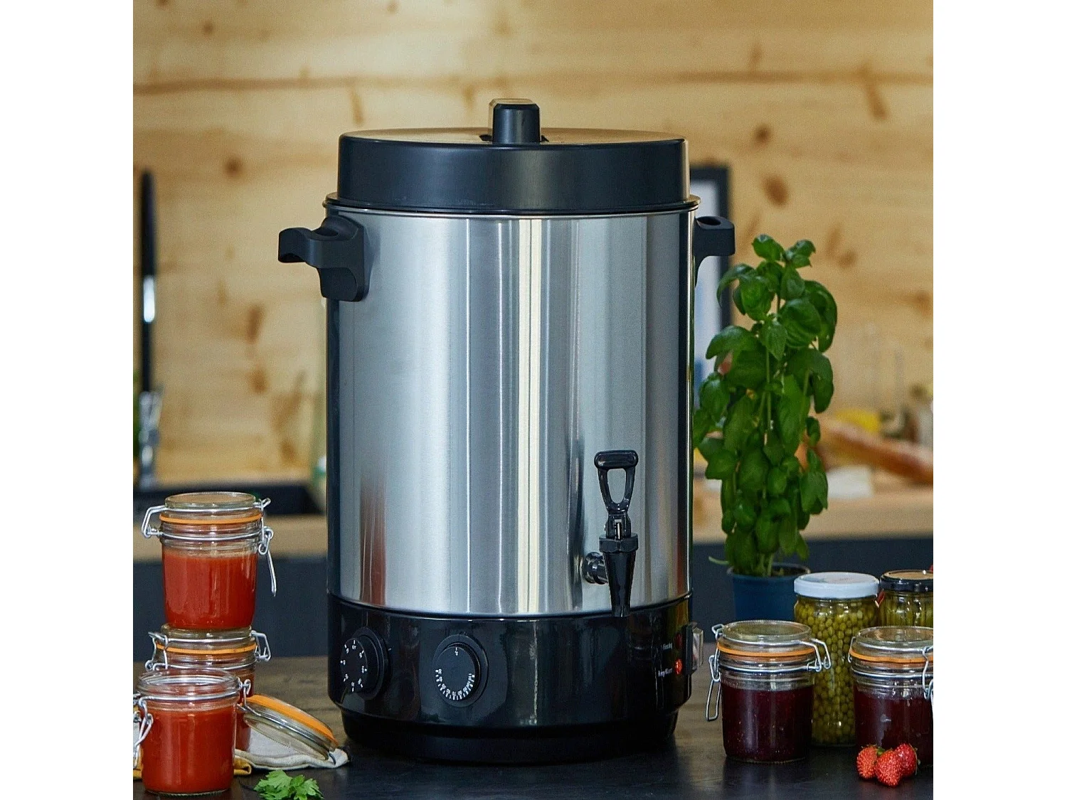 Stérilisateur électrique SEQUOIA Argent Acier inoxydable 32L