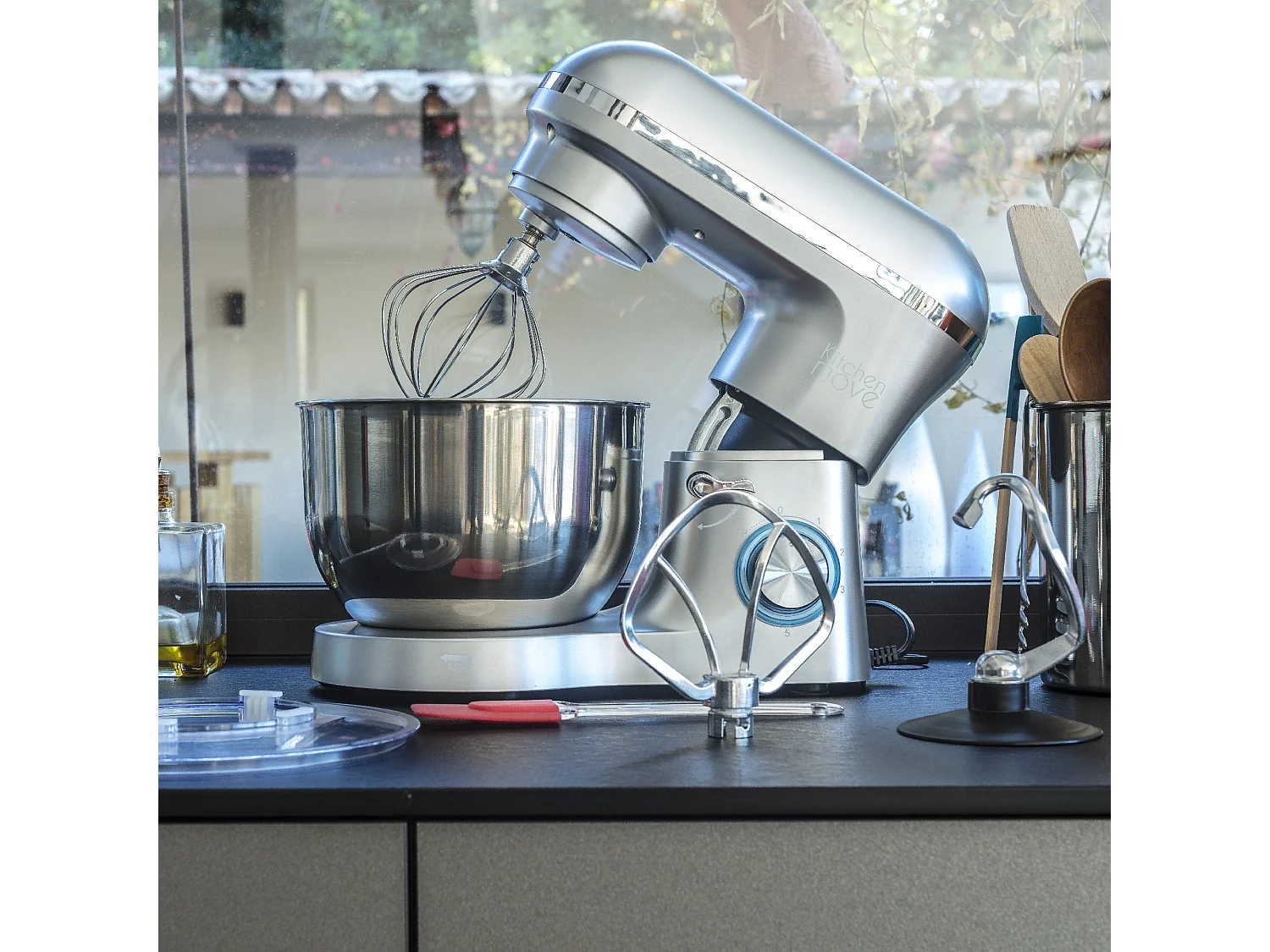 Robot patissier multifonction VIPER Gris Acier 1500W