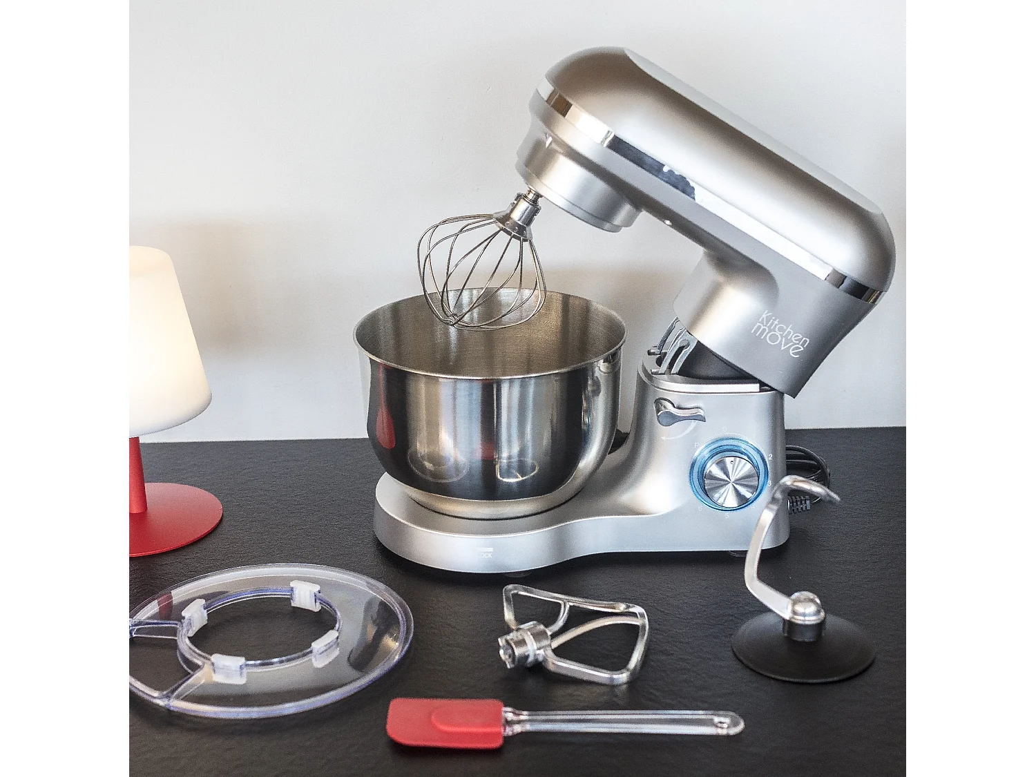 Robot patissier multifonction VIPER Gris Acier 1500W