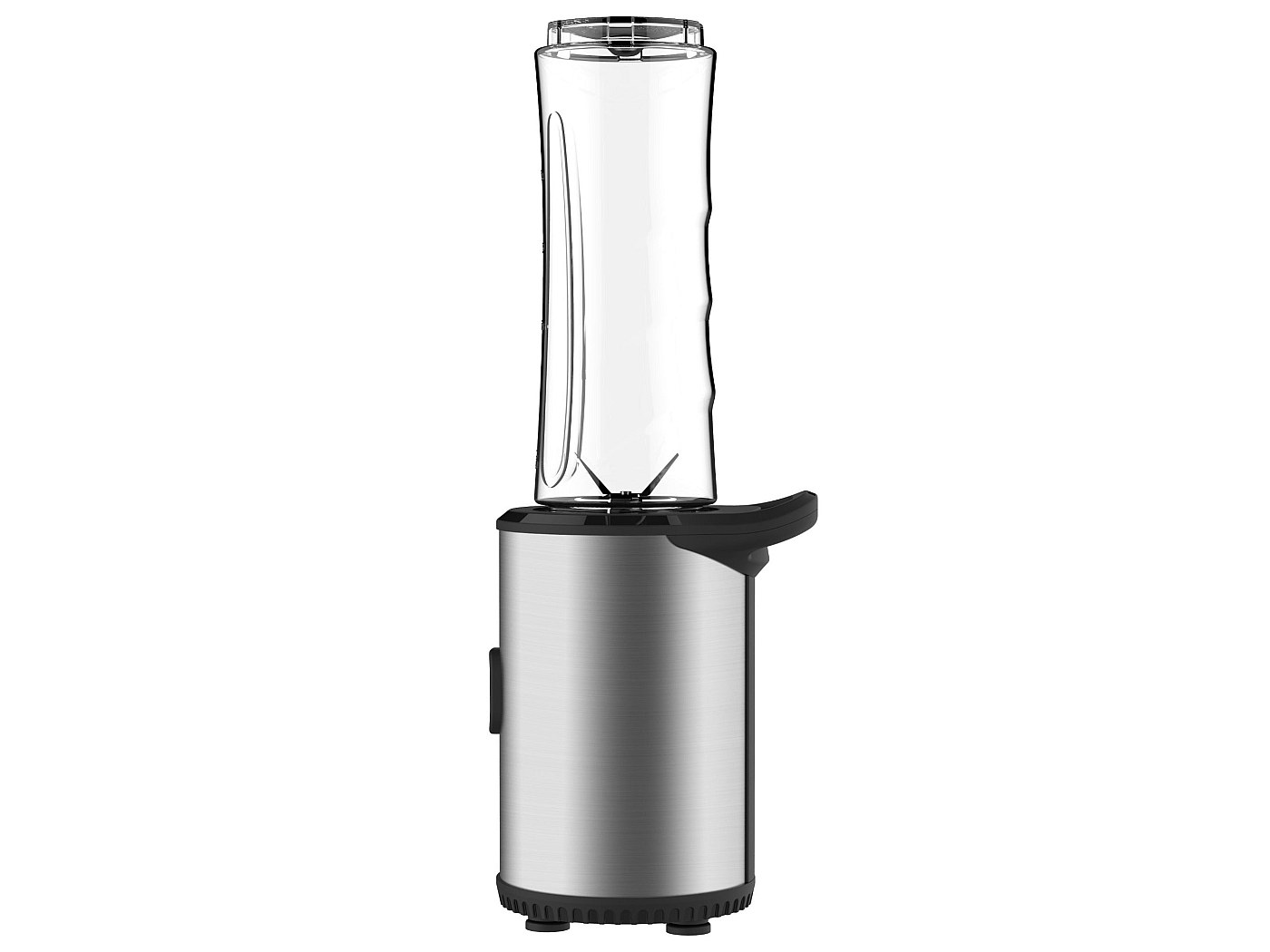 Blender smoothie mixeur et milkshake 350W SANTA FE en inox avec 2