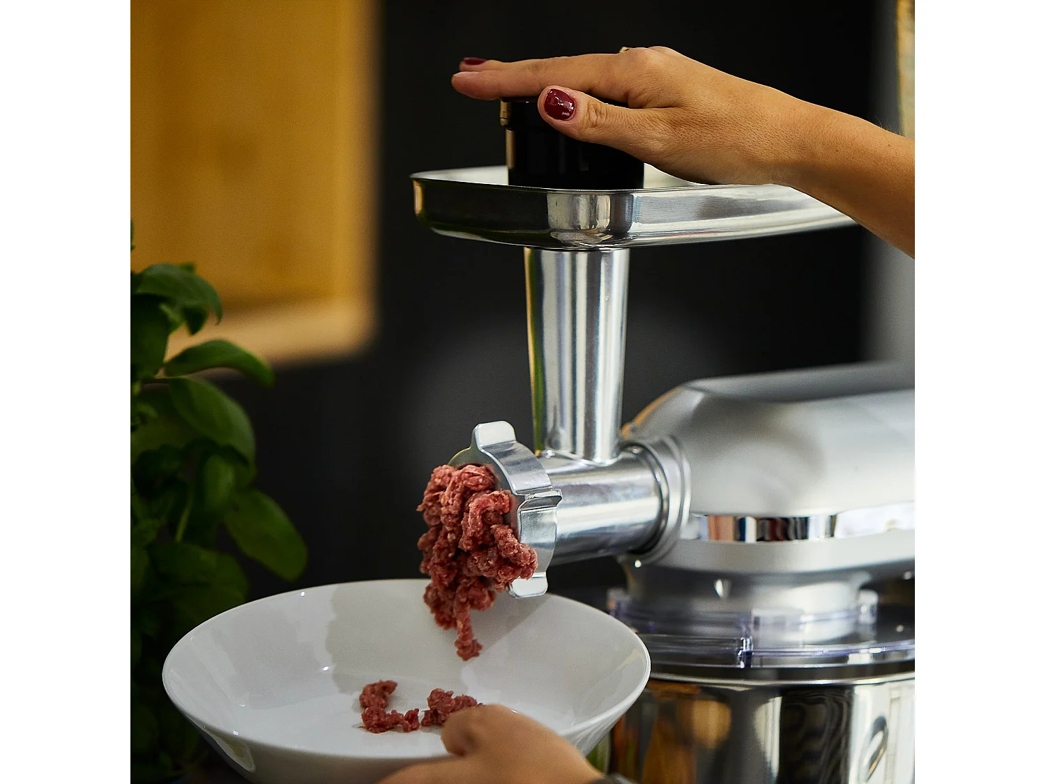 Robot patissier hachoir blender VIPER PRO Gris Acier 1500W