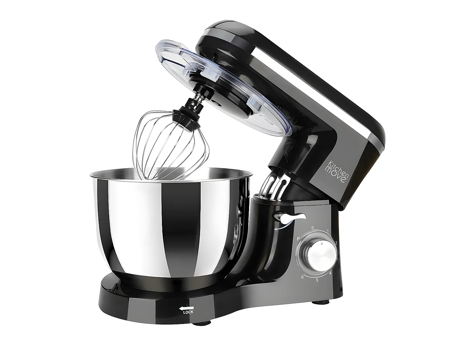 Robot patissier multifonction DALLAS Noir Plastique 1500W